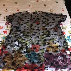 Shein sheer cover up XL